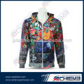 Custom printed tribal hoodie no color fade